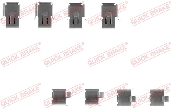 QUICK BRAKE Комплектующие, колодки дискового тормоза 109-1171